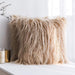 Sophisticated Faux Fur Cushion Cover for Elegant Interior Design