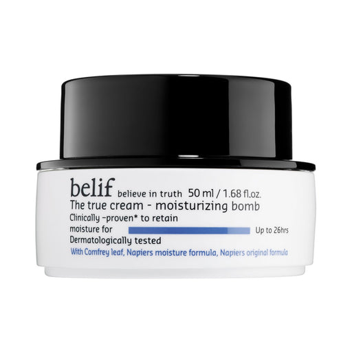 Hydrating Face Cream for Combination to Oily Skin - 50ml | THE TRUE CREAM MOISTURIZING BOMB - Skin Revitalizing Hydration Solution