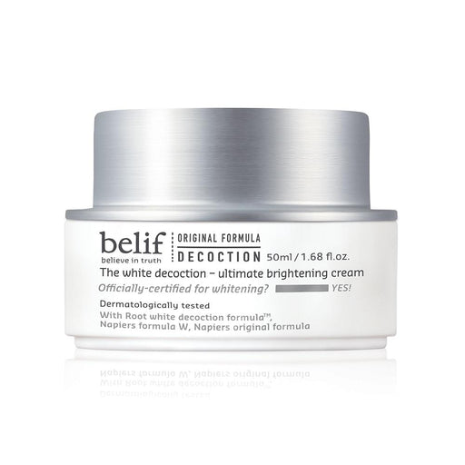 Brighten and Nourish Your Skin with belif's White Decoction Ultimate Brightening Cream - 50ml