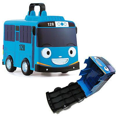 Tayo Mini Cars Carrier with Sticker Sheets - Storage Organizer for Tayo & Friends