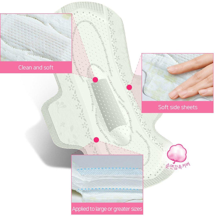 Herbal Comfort Menstrual Pads with Enhanced Absorbency and Natural Benefits