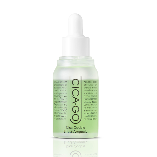 Cica Double Effect Ampoule: Skin Renewal, Hydration, and Brightening Elixir