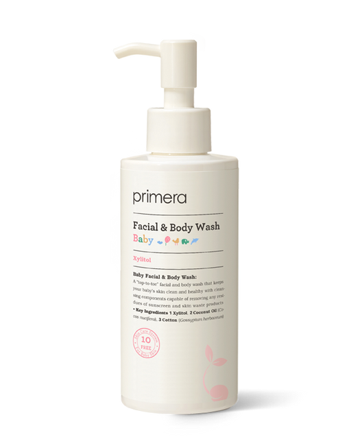 Tender Baby Facial Cleanser with Xylitol, Coconut Oil, and Cotton Extract