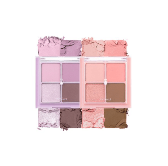 Milky Duo Eyeshadow Palette: Lavender & Peach Tones - Ultimate Eye Makeup Essential