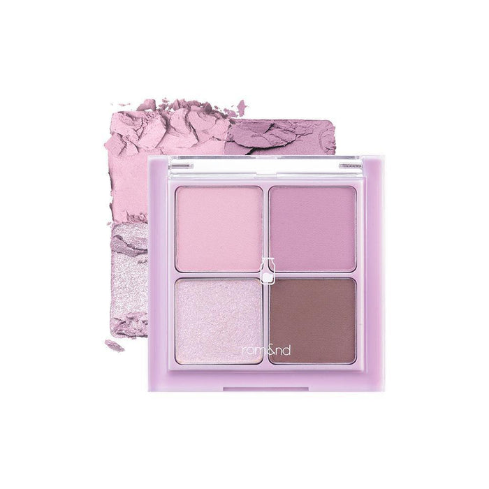 Milky Duo Eyeshadow Palette: Lavender & Peach Tones - Ultimate Eye Makeup Essential