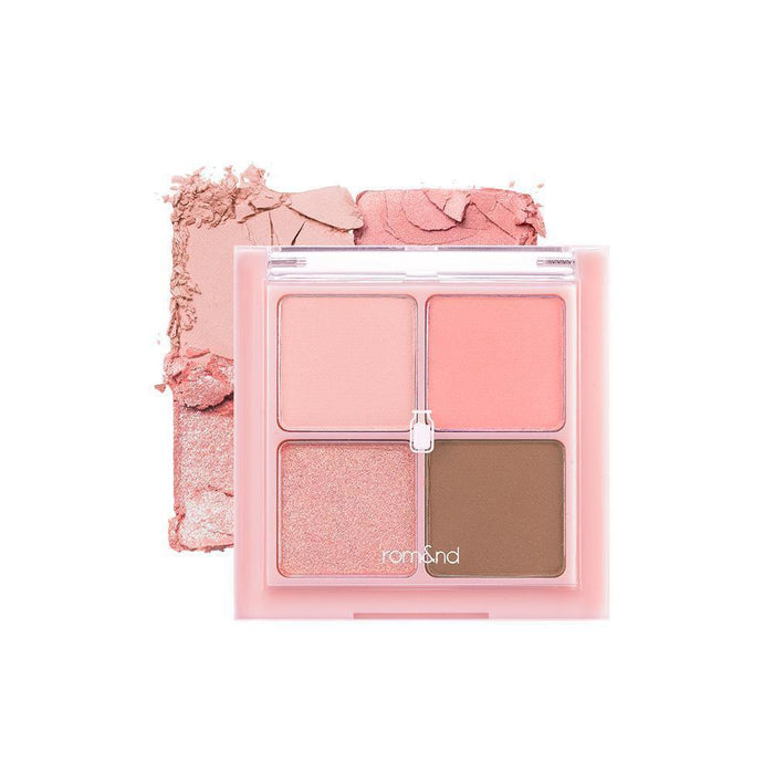 Milky Duo Eyeshadow Palette: Lavender & Peach Tones - Ultimate Eye Makeup Essential