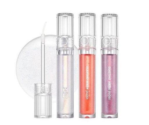 Enchanting Lip Gloss Set: Sparkling Water-Infused Collection by rom&nd