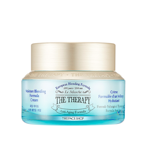THE FACE SHOP THE THERAPY Moisture Blending Formula Cream - French Sea Water & Essential Oils