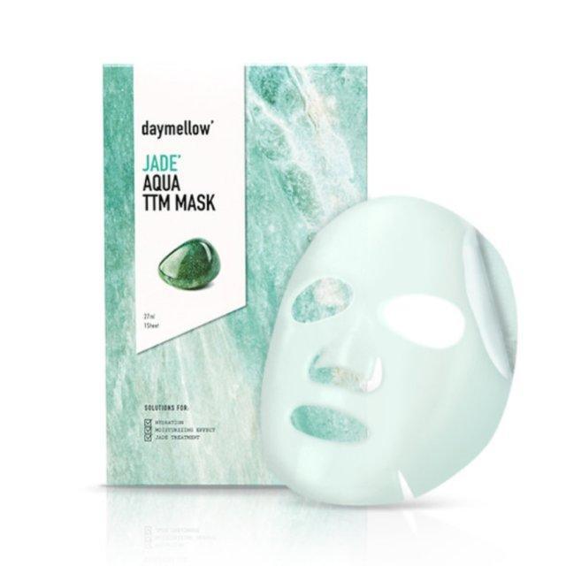 Gemstone-Infused Jade Aqua Hydrating Sheet Mask Collection - Nourish and Revitalize Your Skin