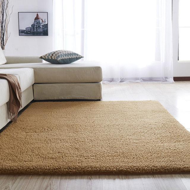 Nordic Elegance Plush Rectangular Rug - A Touch of Comfort for Your Home