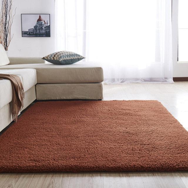 Nordic Elegance Plush Rectangular Rug - A Touch of Comfort for Your Home