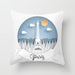 Nordic Love Story Throw Pillow Covers